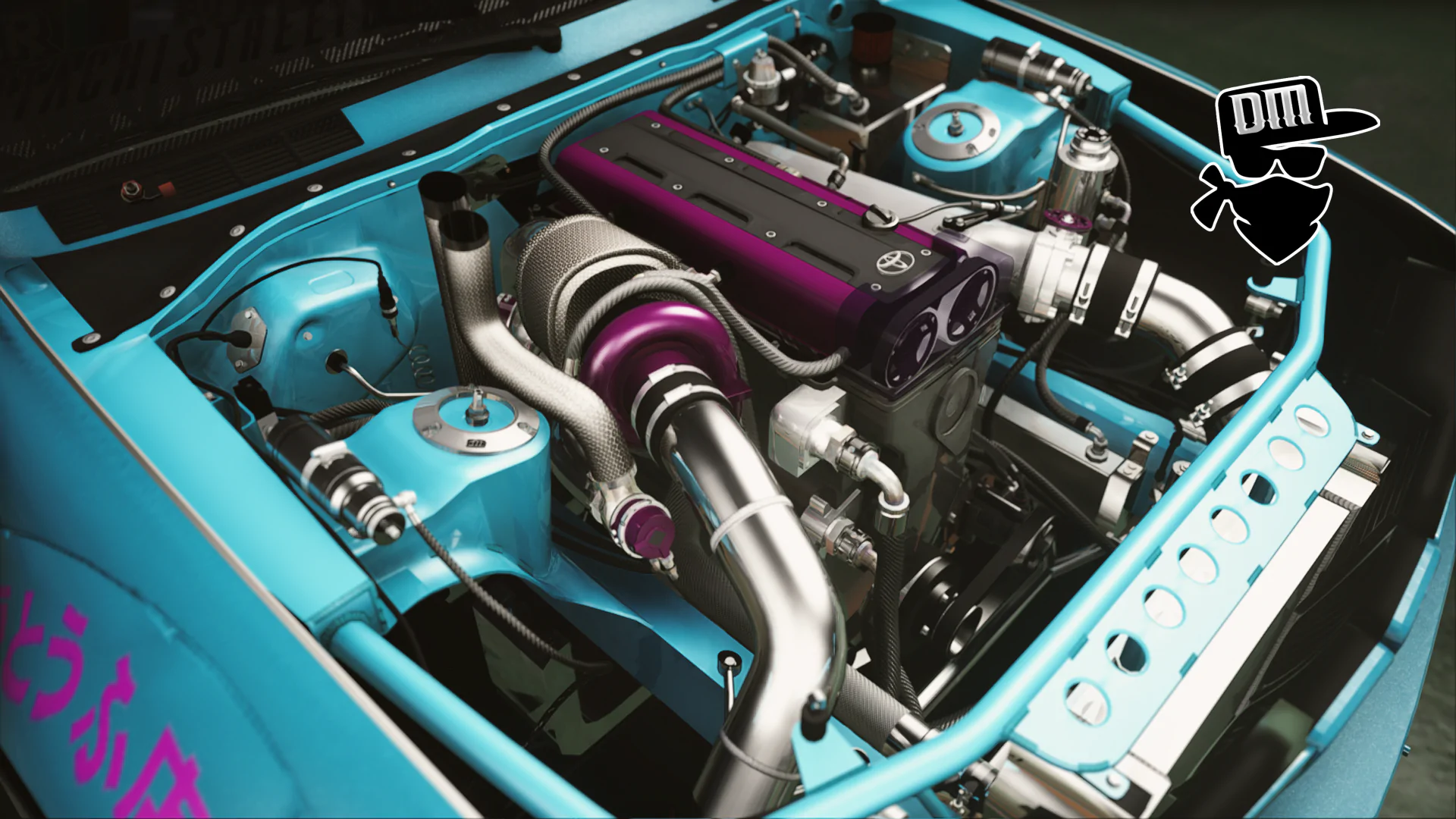 20220122 155945 underground vdc bmw e30 2018 pro Toyota 2jz drift engine left