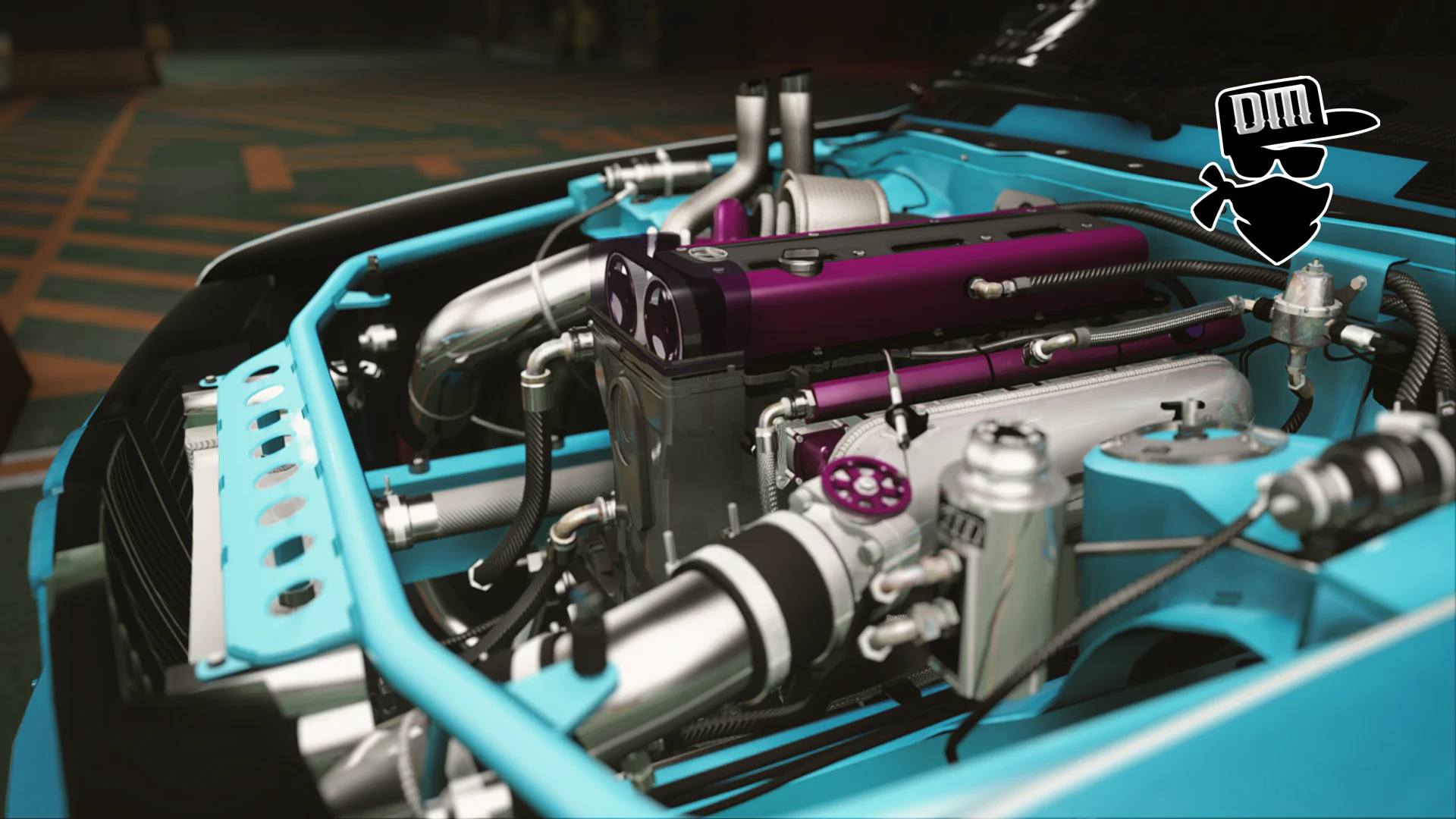 20220122 160340 underground vdc bmw e30 2018 pro Toyota 2jz drift engine right