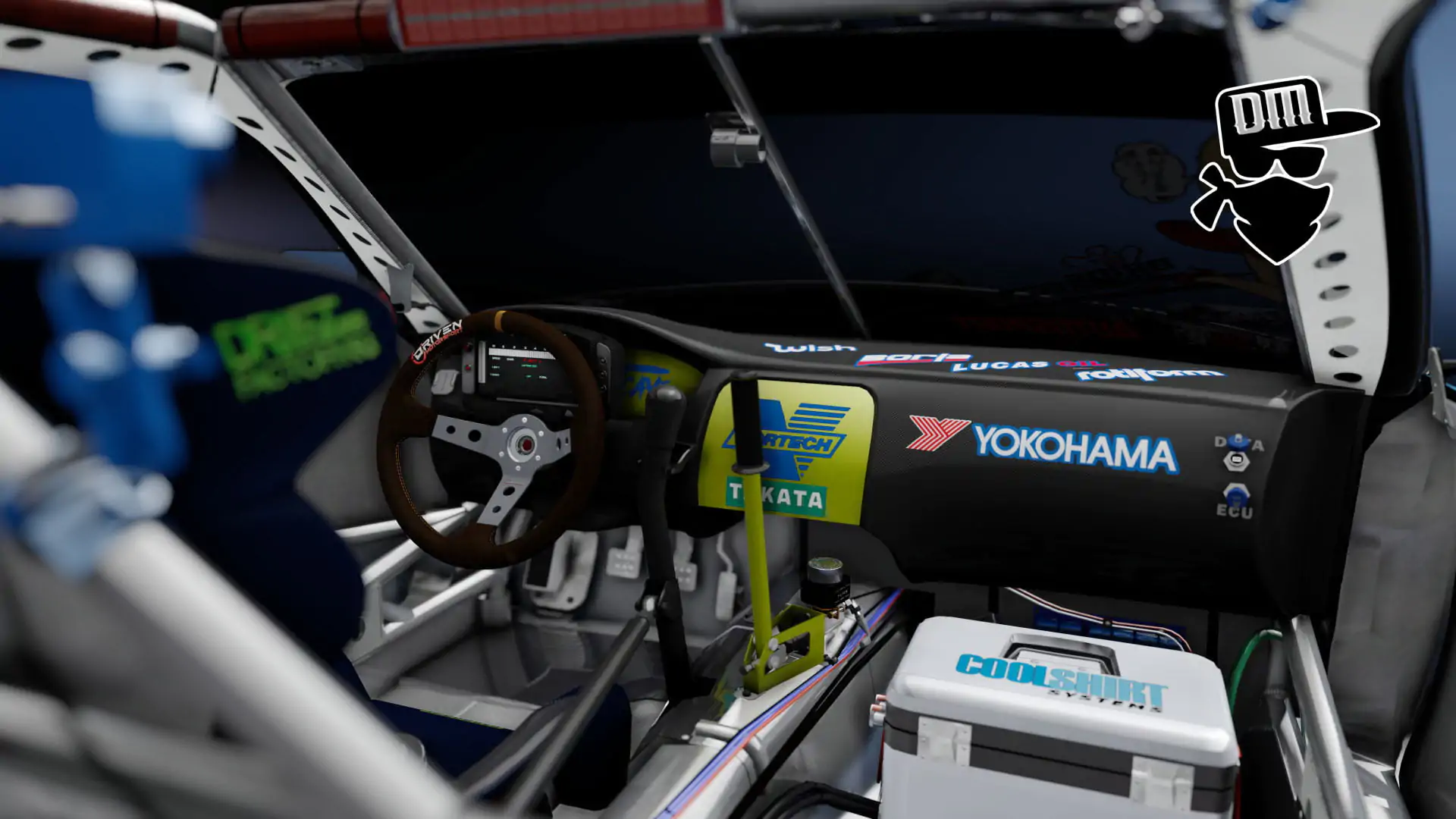 Assetto Corsa N issan 240SX 14.5- Drift Interior