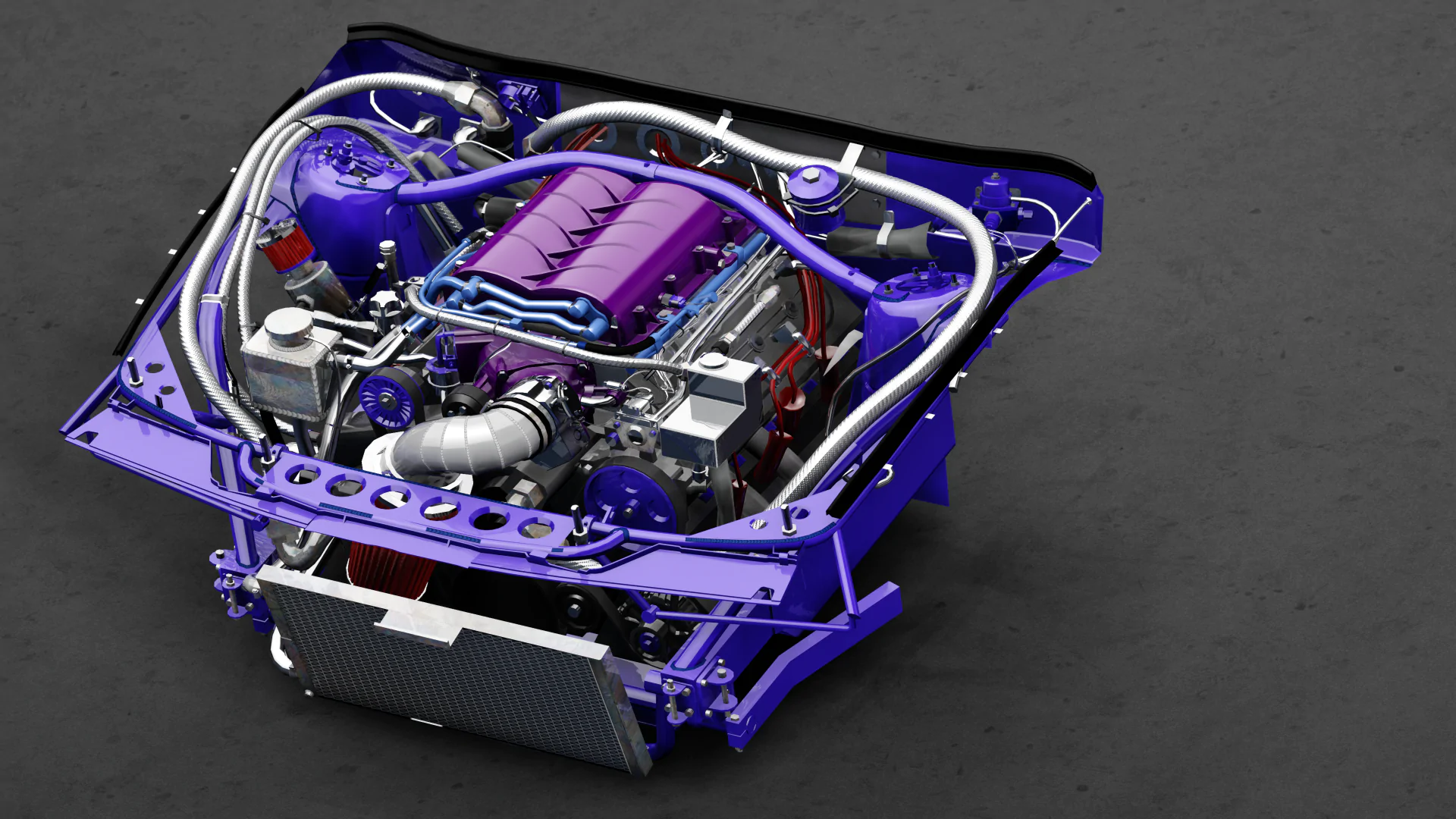 Chevrolet LS3 6.2L Supercharged V8 Assetto Corsa