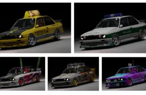 BMW M3 E30 Drift Replacement Kit Assetto Corsa BMW M3 E30 Drift Custom