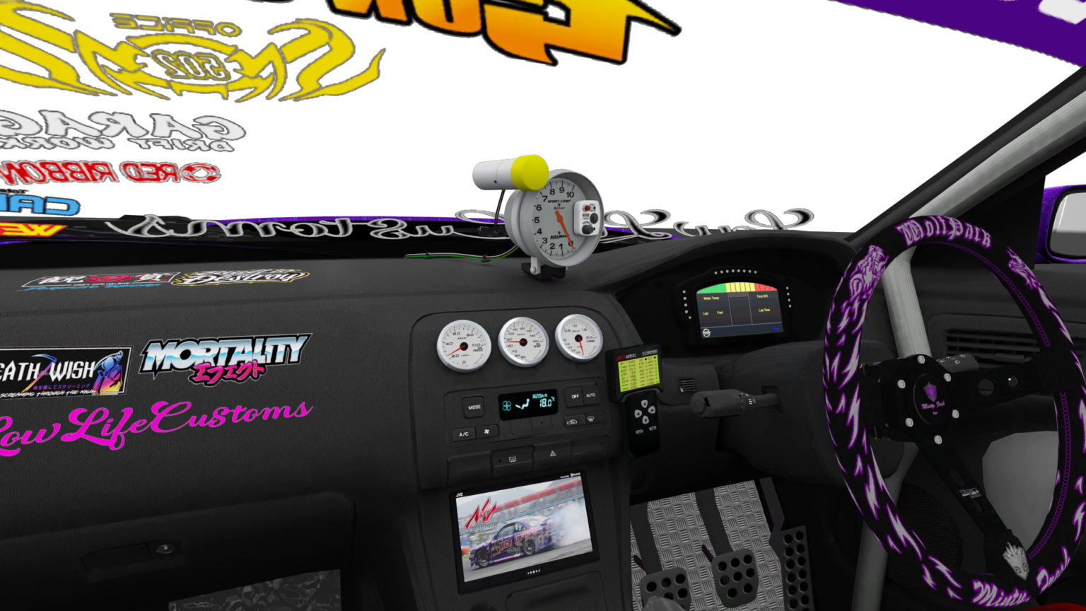 Auto Meter Tachometer Assetto Corsa ‣ DRiFT MAFIA