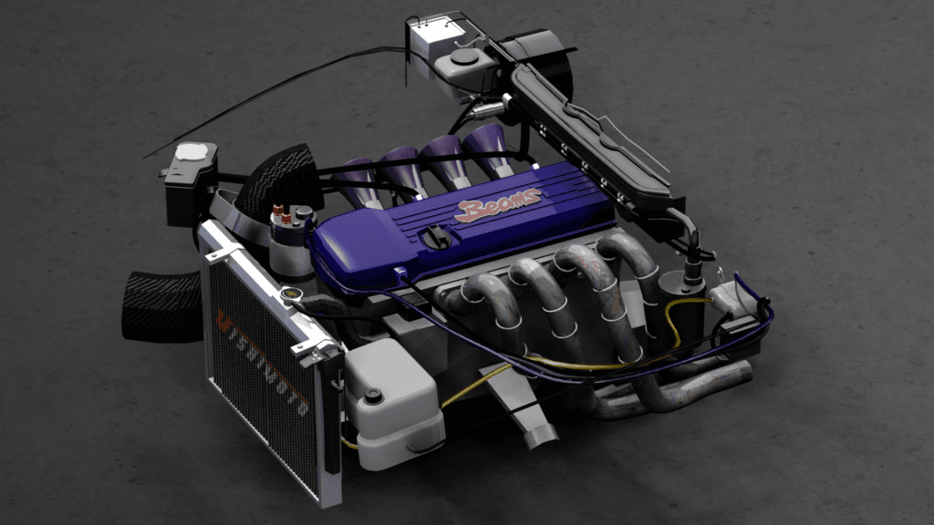 Toyota 3S-GE BEAMS Engine Assetto Corsa ‣ DRiFT MAFIA