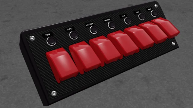 Switch Button Box Switch Button Box