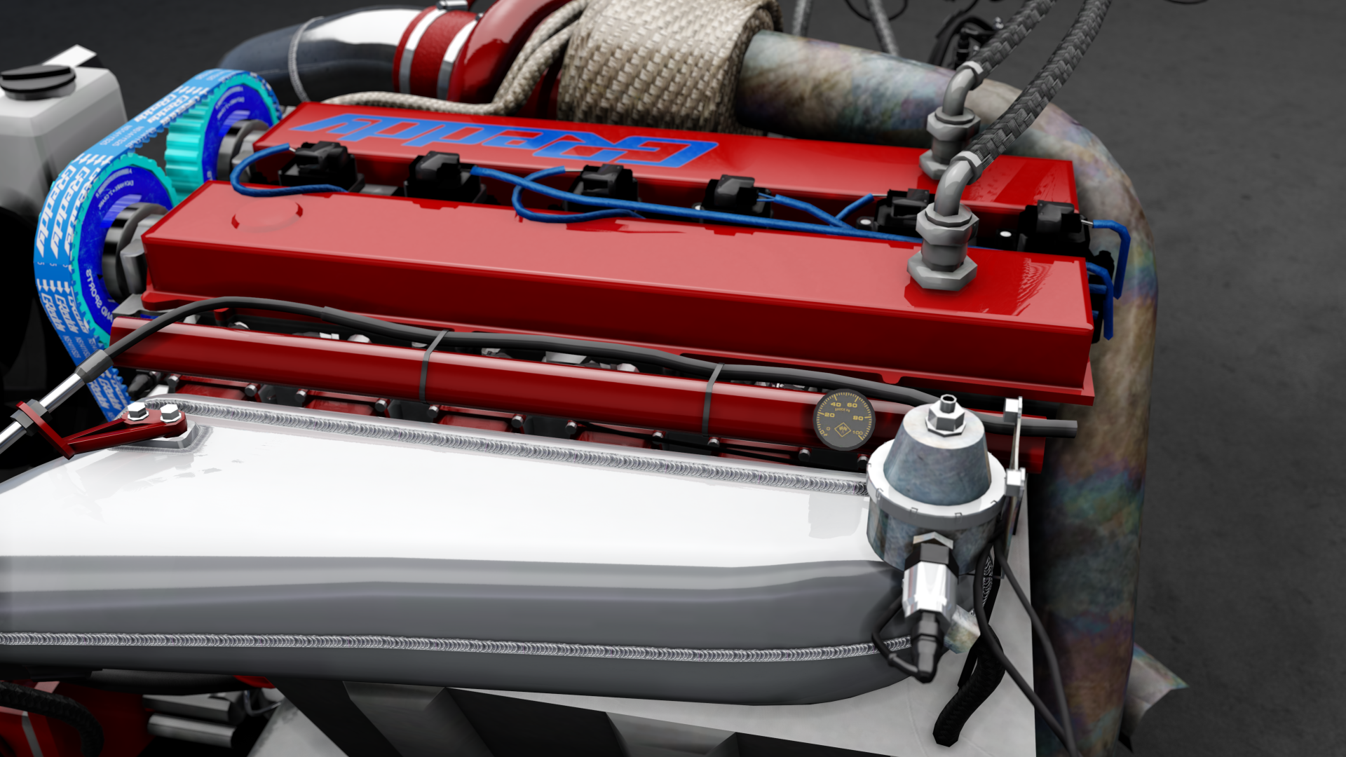 Toyota 2JZ-GTE Turbo Custom Build Assetto Corsa