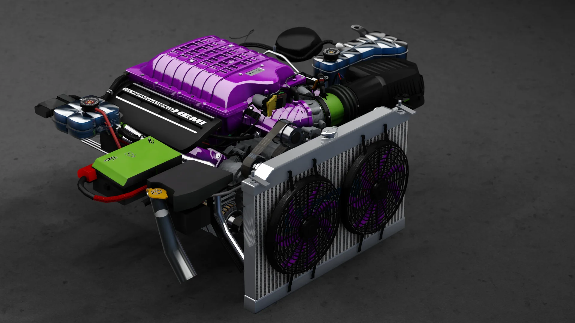 HEMI Hellcat V8 6.2L Supercharged