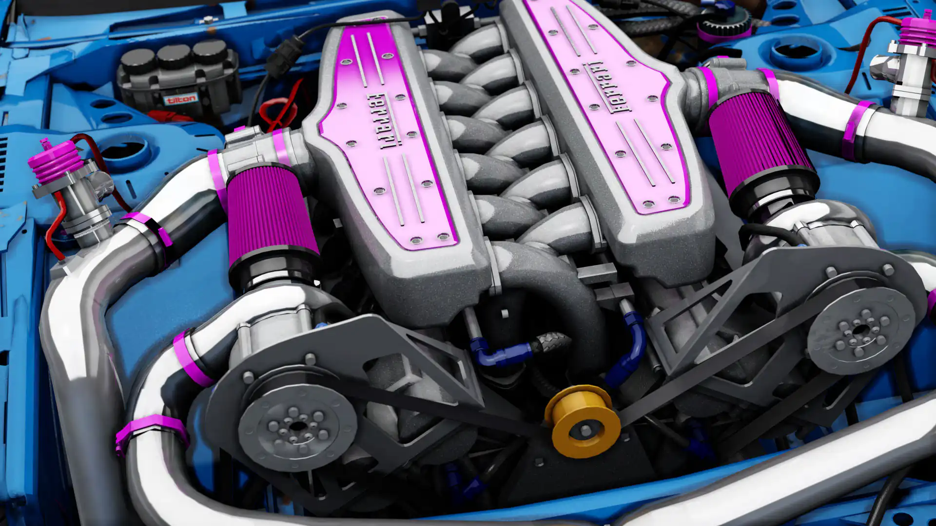 Nissan silvia s13 ferrari v12 drift missile engine Nissan silvia s13 ferrari v12 drift missile engine