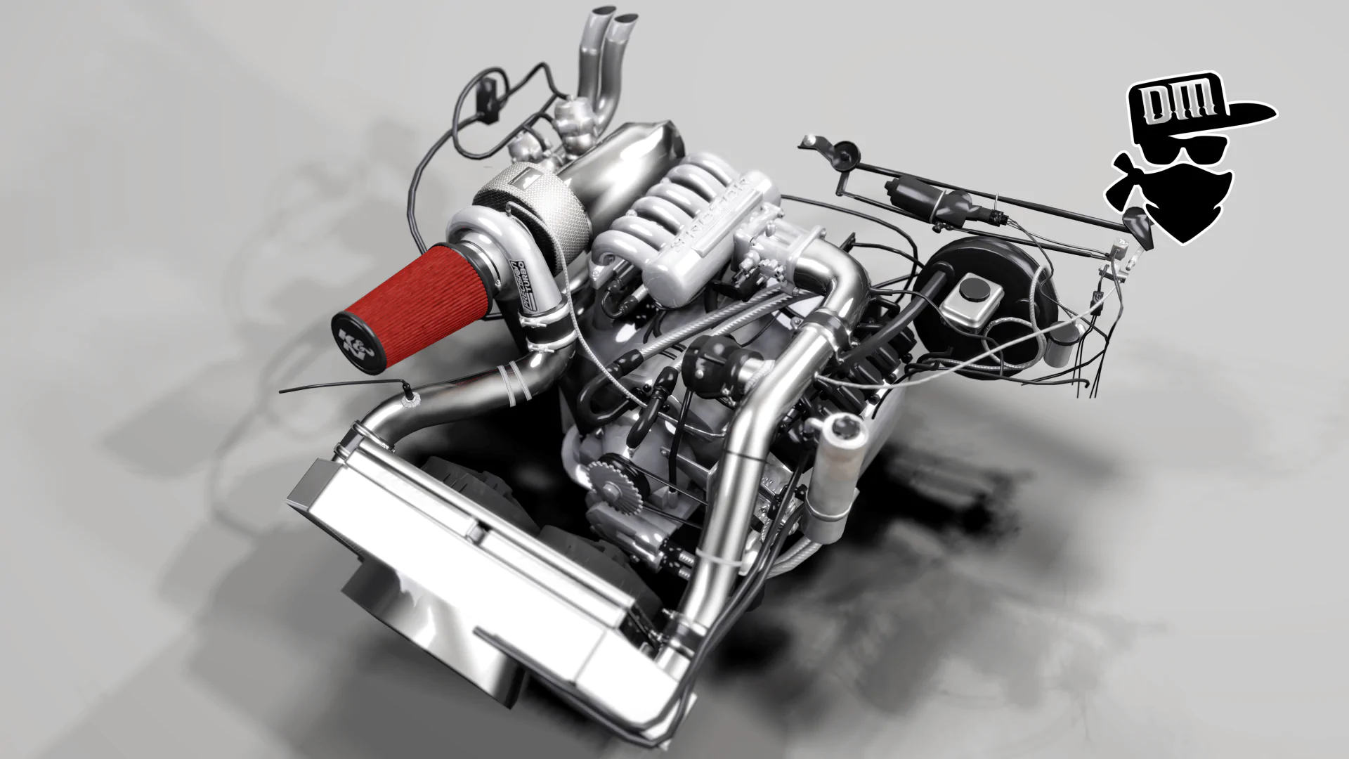 Mazda Turbocharged 3-Rotor Rotary 20B