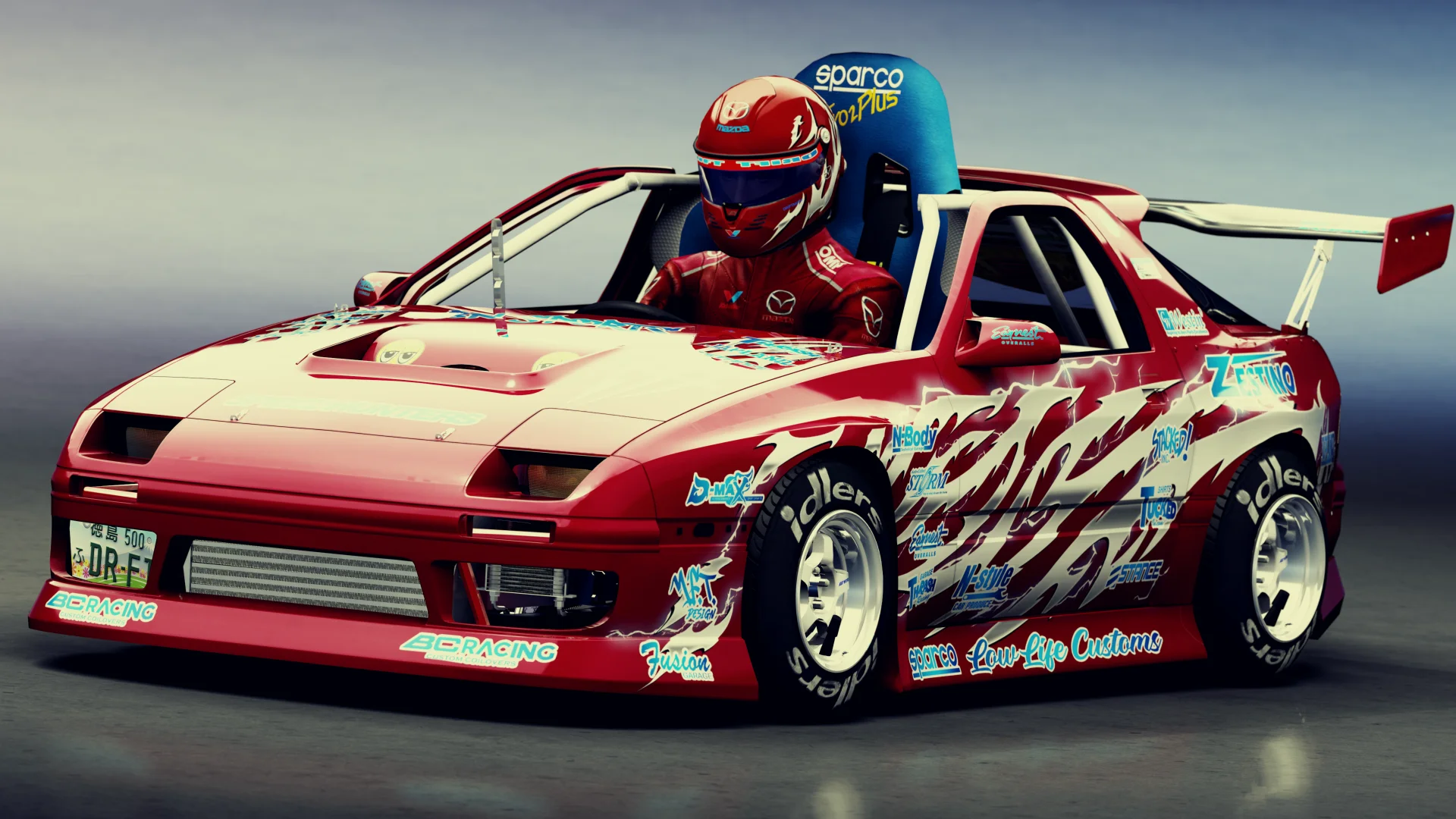 Mazda RRX-7 Drift Kart Assetto Corsa